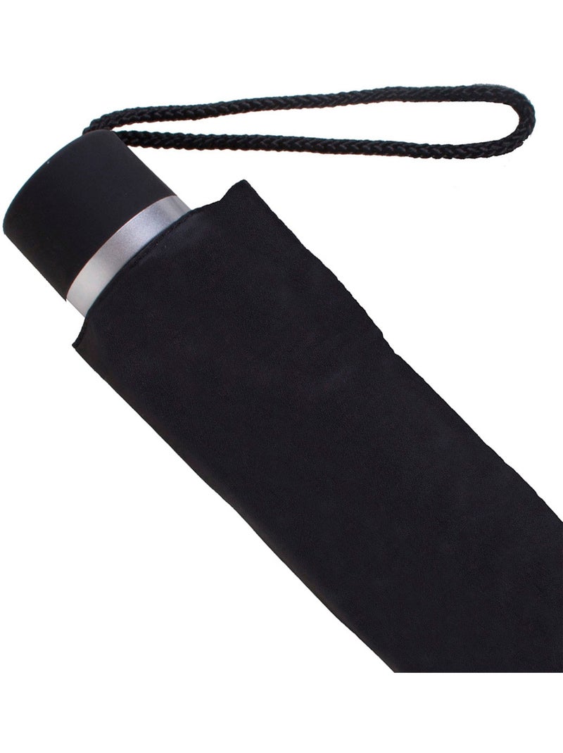 Parapluie solide, déperlant, 23cm plié à ouverture/ fermeture manuelle femme isotoner Noir - Kiabi