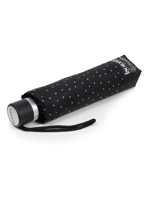 Parapluie solide, déperlant, 23cm plié à ouverture/ fermeture manuelle femme isotoner - Kiabi
