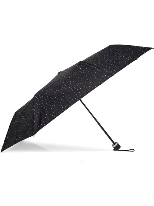 Parapluie solide, déperlant, 23cm plié à ouverture/ fermeture manuelle femme isotoner - Kiabi