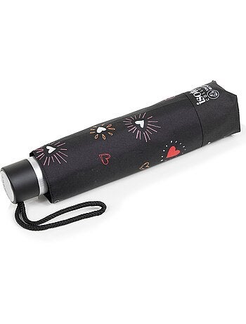 Parapluie solide, déperlant, 23cm plié à ouverture/ fermeture manuelle femme isotoner