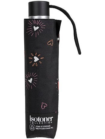 Parapluie solide, déperlant, 23cm plié à ouverture/ fermeture manuelle femme isotoner