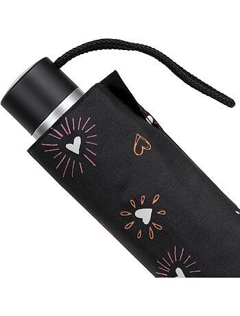 Parapluie solide, déperlant, 23cm plié à ouverture/ fermeture manuelle femme isotoner