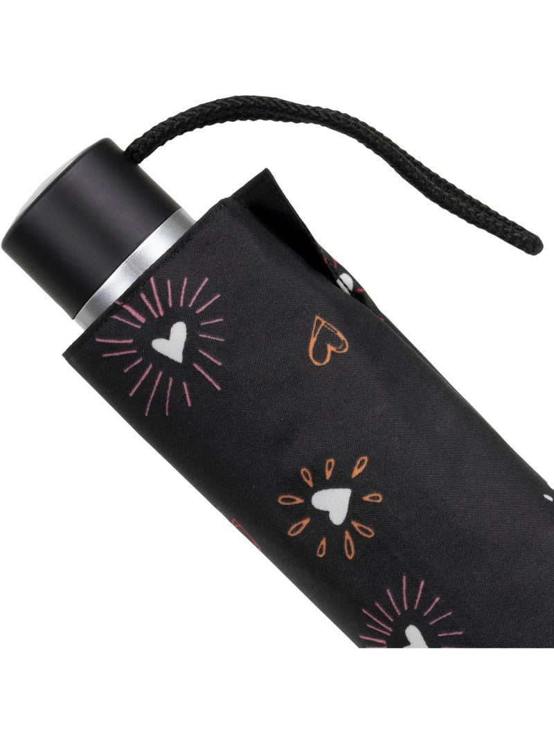 Parapluie solide, déperlant, 23cm plié à ouverture/ fermeture manuelle femme isotoner Rouge - Kiabi