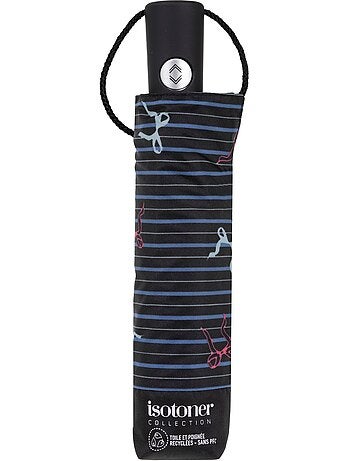 Parapluie solide, déperlant, à ouverture/ fermeture automatique femme isotoner
