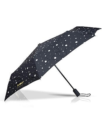 Parapluie solide, déperlant, à ouverture/ fermeture automatique femme isotoner