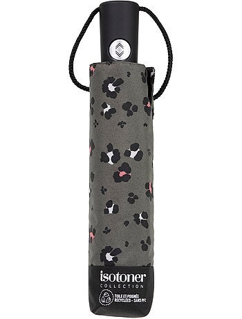 Parapluie solide, déperlant, à ouverture/ fermeture automatique femme isotoner