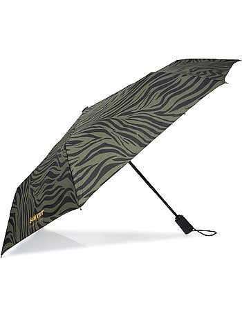 Parapluie solide, déperlant, à ouverture/ fermeture automatique femme isotoner