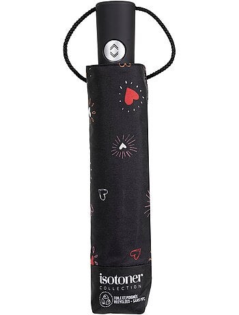 Parapluie solide, déperlant, à ouverture/ fermeture automatique femme isotoner