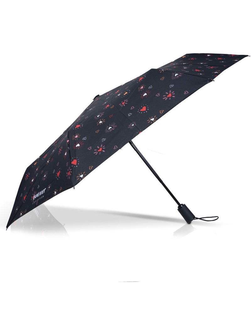 Parapluie solide, déperlant, à ouverture/ fermeture automatique femme isotoner Rouge - Kiabi