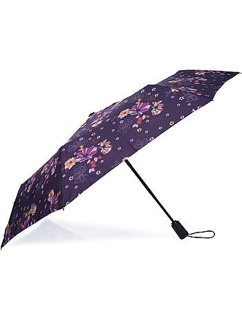 Parapluie solide, déperlant, à ouverture/ fermeture automatique femme isotoner