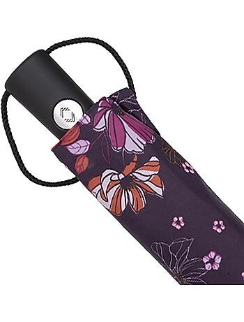 Parapluie solide, déperlant, à ouverture/ fermeture automatique femme isotoner