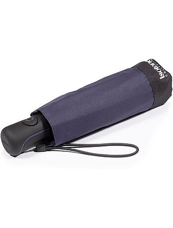 Parapluie solide, déperlant, large couverture 98 cm, mini 21cm et automatique femme isotoner