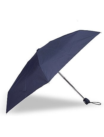 Parapluie solide, déperlant, large couverture 98 cm, mini 21cm et automatique femme isotoner