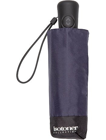 Parapluie solide, déperlant, large couverture 98 cm, mini 21cm et automatique femme isotoner