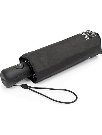 Parapluie solide, déperlant, large couverture 98 cm, mini 21cm et automatique femme isotoner