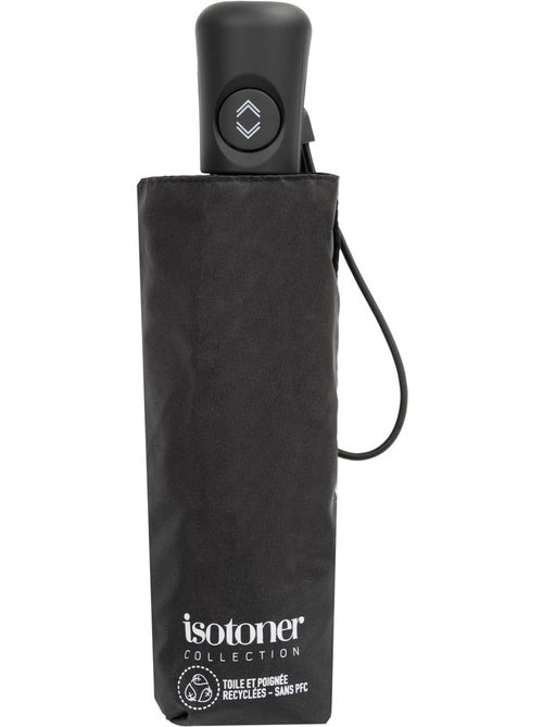 Parapluie solide, déperlant, large couverture 98 cm, mini 21cm et automatique femme isotoner - Kiabi Parapluie solide, déperlant, large couverture 98 cm, mini 21cm et automatique femme isotoner - Kiabi