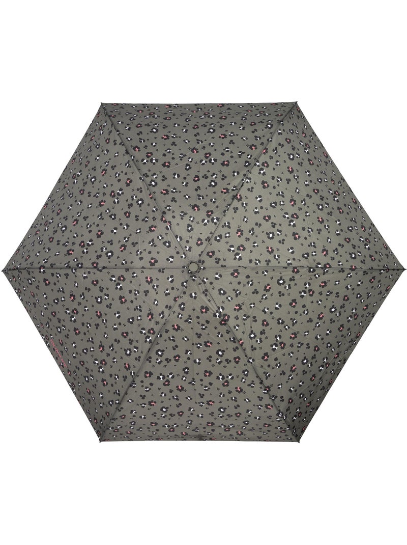 Parapluie solide, déperlant, large couverture 98 cm, mini 21cm et automatique femme isotoner Noir Kaki Blanc - Kiabi