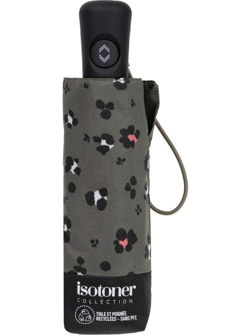 Parapluie solide, déperlant, large couverture 98 cm, mini 21cm et automatique femme isotoner - Kiabi Parapluie solide, déperlant, large couverture 98 cm, mini 21cm et automatique femme isotoner - Kiabi