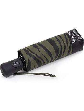 Parapluie solide, déperlant, large couverture 98 cm, mini 21cm et automatique femme isotoner