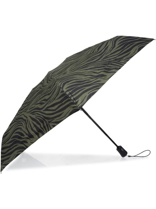 Parapluie solide, déperlant, large couverture 98 cm, mini 21cm et automatique femme isotoner - Kiabi Parapluie solide, déperlant, large couverture 98 cm, mini 21cm et automatique femme isotoner - Kiabi
