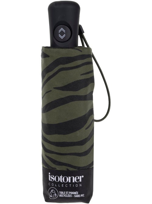 Parapluie solide, déperlant, large couverture 98 cm, mini 21cm et automatique femme isotoner - Kiabi Parapluie solide, déperlant, large couverture 98 cm, mini 21cm et automatique femme isotoner - Kiabi