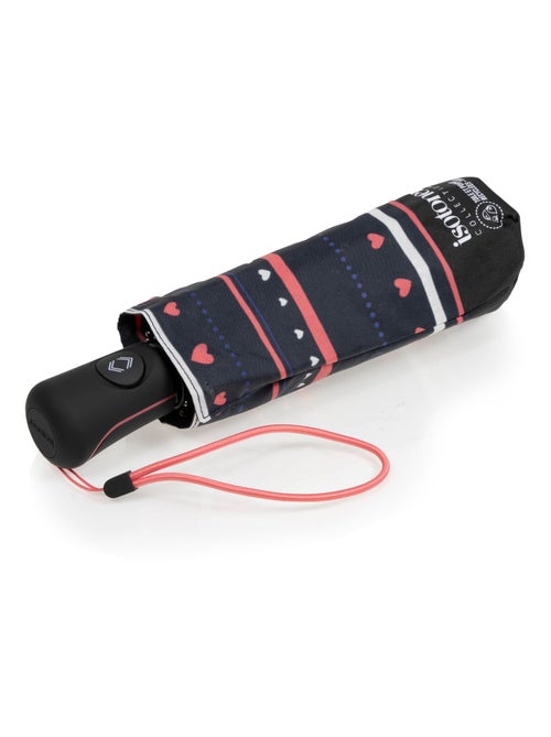 Parapluie solide, déperlant, large couverture 98 cm, mini 21cm et automatique femme isotoner - Kiabi Parapluie solide, déperlant, large couverture 98 cm, mini 21cm et automatique femme isotoner - Kiabi
