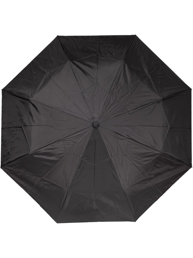 Parapluie solide, déperlant, ouverture automatique homme isotoner Noir - Kiabi
