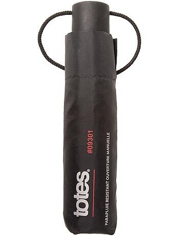 Parapluie solide, déperlant, ouverture manuelle homme isotoner