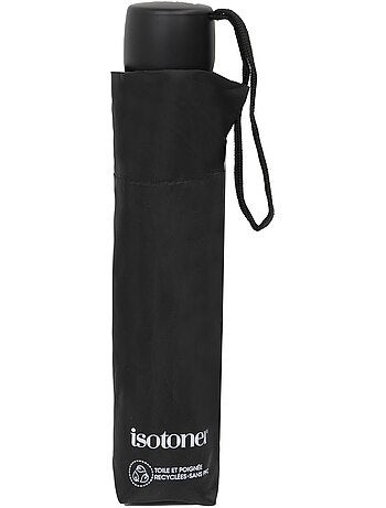 Parapluie solide, déperlant, ouverture/fermeture manuelle mixte adulte isotoner
