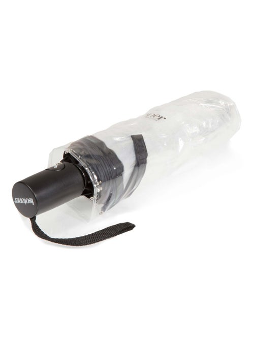 Parapluie solide, transparent, ouverture/fermeture manuelle femme Isotoner - Kiabi