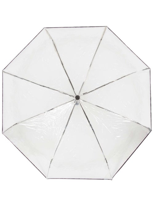 Parapluie solide, transparent, ouverture/fermeture manuelle femme Isotoner - Kiabi