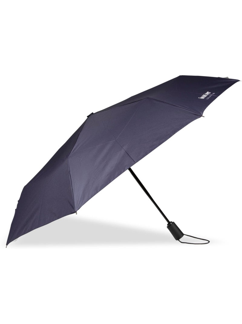 Parapluie solide, ultra déperlant, à ouverture/ fermeture automatique femme isotoner Bleu marine - Kiabi