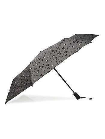 Parapluie solide, ultra déperlant, à ouverture/ fermeture automatique femme Isotoner
