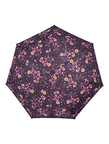 Parapluie solide, ultra déperlant, à ouverture/ fermeture automatique femme Isotoner