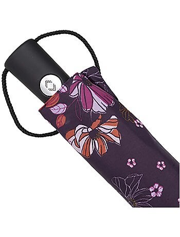 Parapluie solide, ultra déperlant, à ouverture/ fermeture automatique femme Isotoner