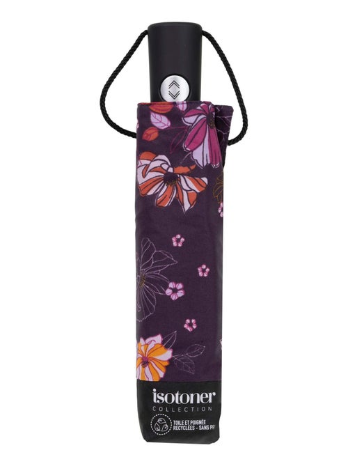 Parapluie solide, ultra déperlant, à ouverture/ fermeture automatique femme Isotoner - Kiabi