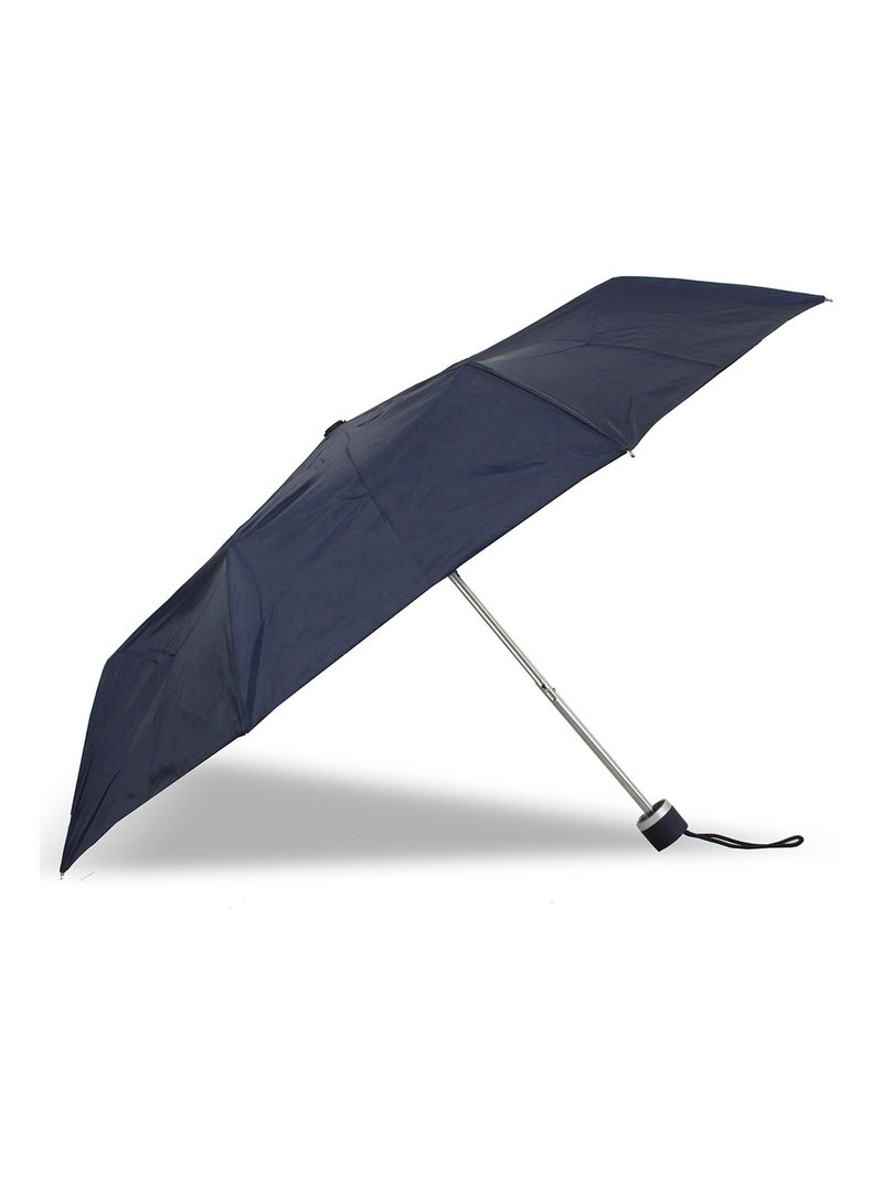 Parapluie solide, ultra déperlant, à ouverture/ fermeture manuelle femme Isotoner Bleu marine - Kiabi