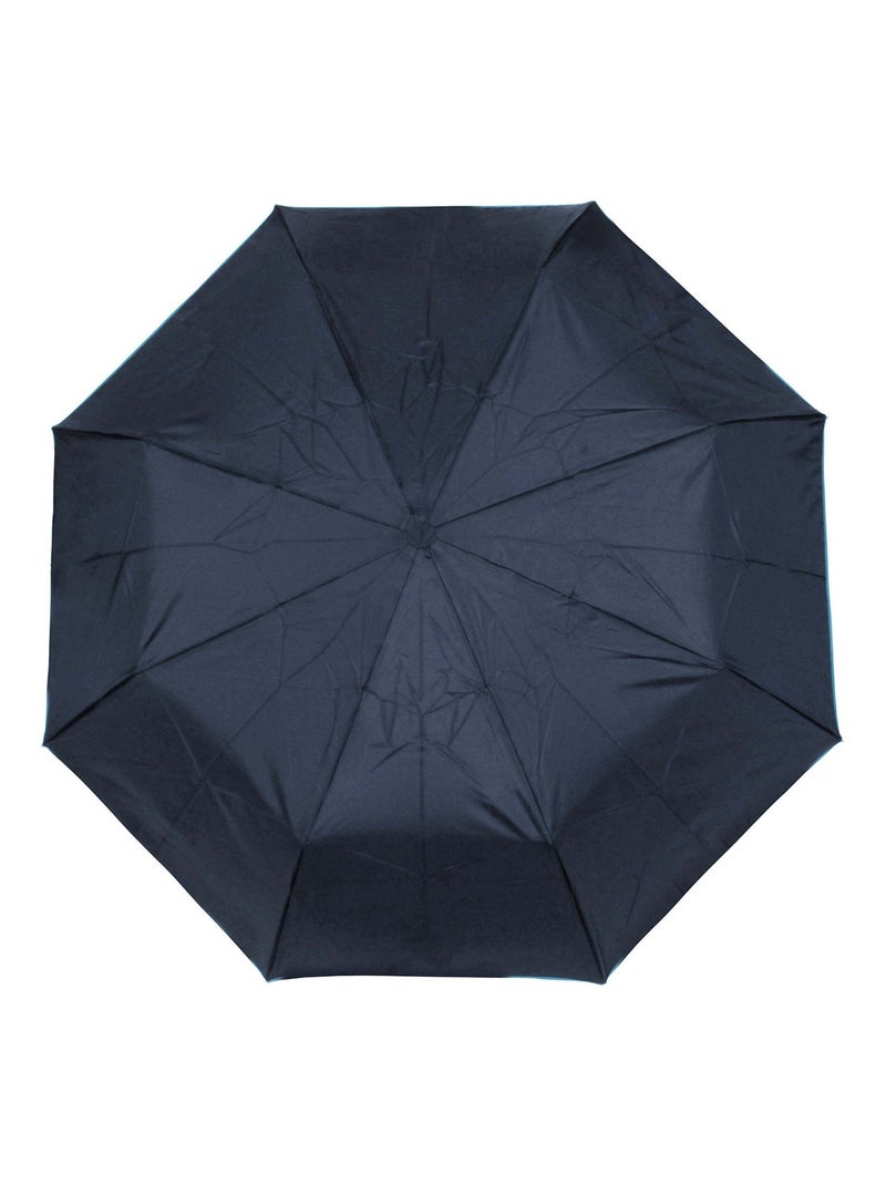 Parapluie solide, ultra déperlant, à ouverture/ fermeture manuelle femme Isotoner Bleu marine - Kiabi