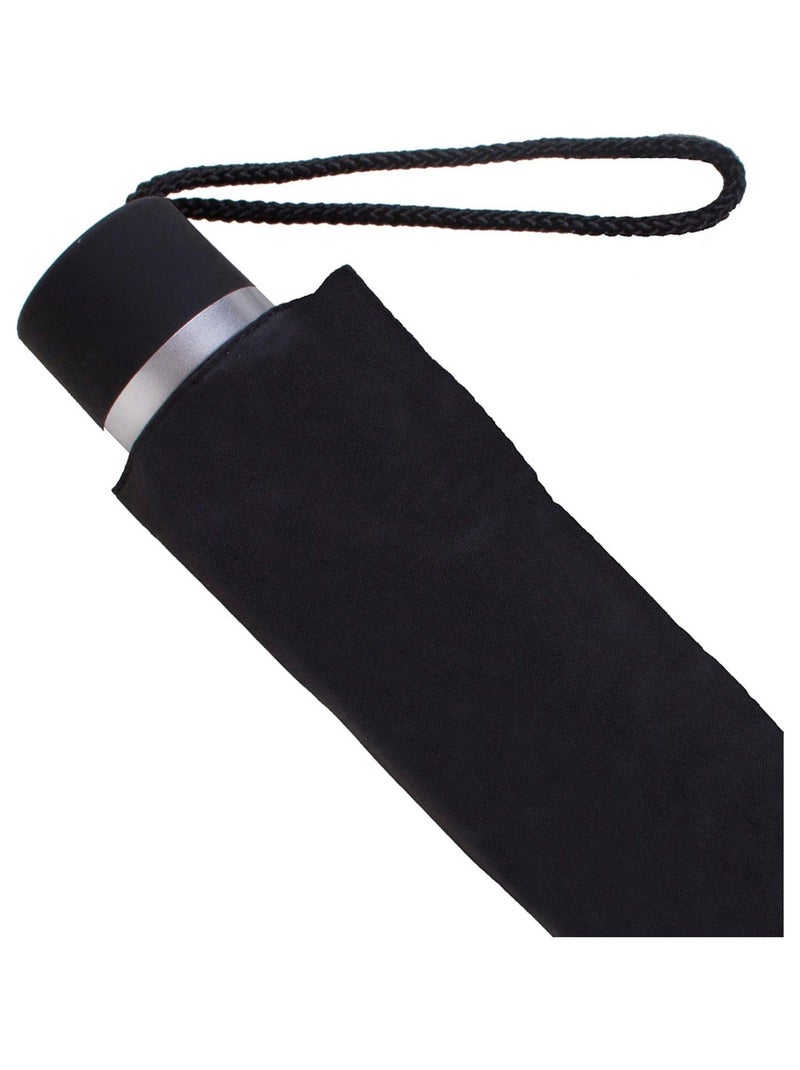 Parapluie solide, ultra déperlant, à ouverture/ fermeture manuelle femme Isotoner Noir - Kiabi