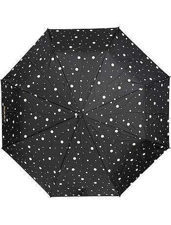 Parapluie solide, ultra déperlant, à ouverture/ fermeture manuelle femme Isotoner