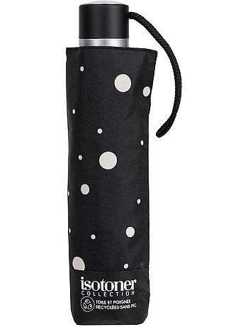 Parapluie solide, ultra déperlant, à ouverture/ fermeture manuelle femme Isotoner