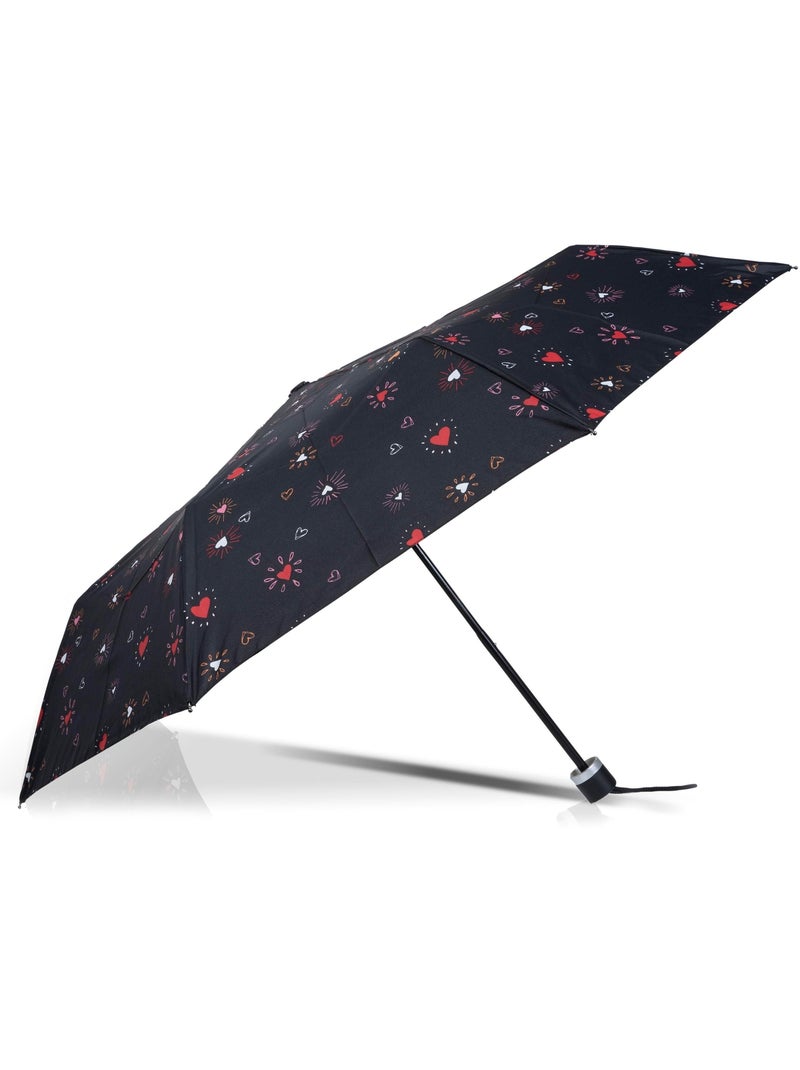 Parapluie solide, ultra déperlant, à ouverture/ fermeture manuelle femme Isotoner Rouge - Kiabi