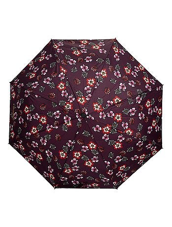 Parapluie solide, ultra déperlant, à ouverture/ fermeture manuelle femme Isotoner