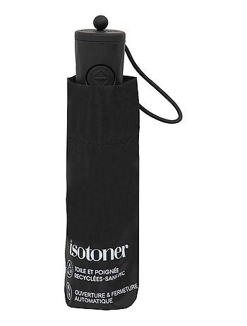 Parapluie solide, ultra déperlant, ouverture automatique mixte adulte Isotoner