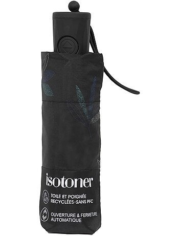 Parapluie solide, ultra déperlant, ouverture automatique mixte adulte Isotoner