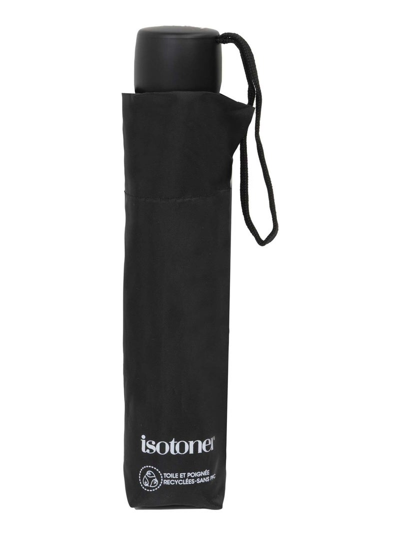 Parapluie solide, ultra déperlant, ouverture/fermeture manuelle mixte adulte Isotoner Noir - Kiabi