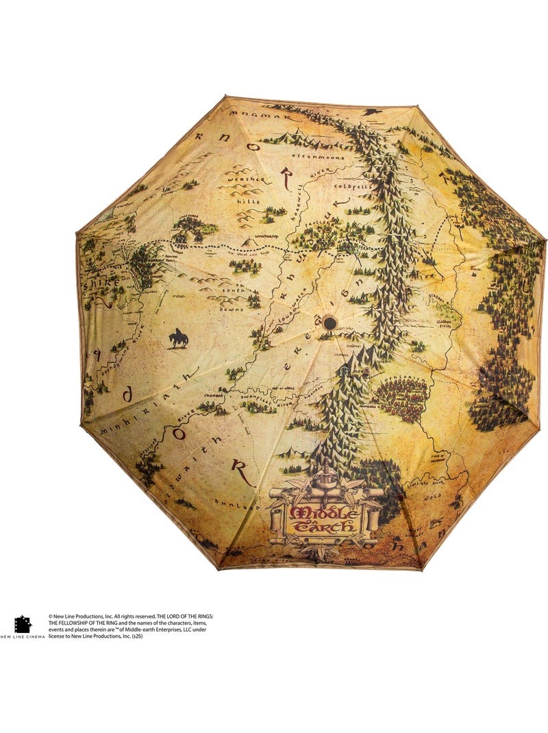 Parapluie Terre du Milieu - Le Seigneur des Anneaux Beige - Kiabi