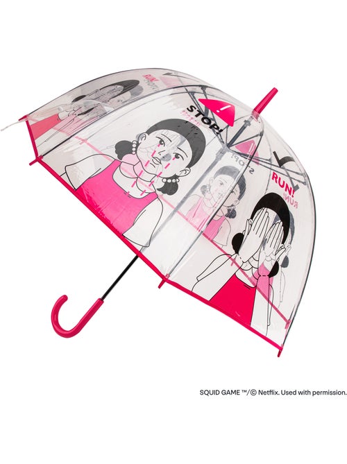 Parapluie Transparent 1, 2, 3, Soleil - Squid Game - Kiabi