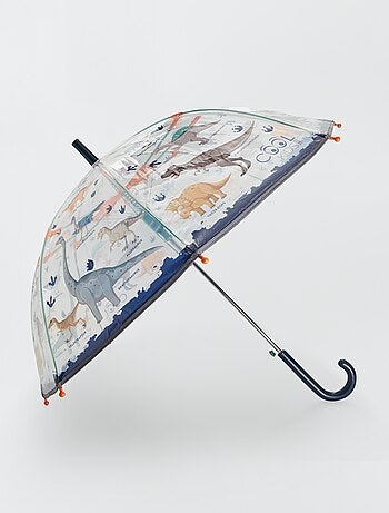 Parapluie transparent 'dinosaures' - Kiabi