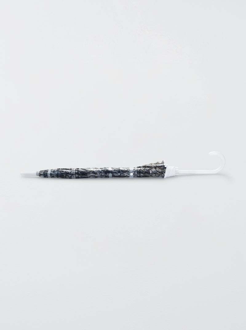Parapluie transparent 'Disney' Blanc/Noir - Kiabi